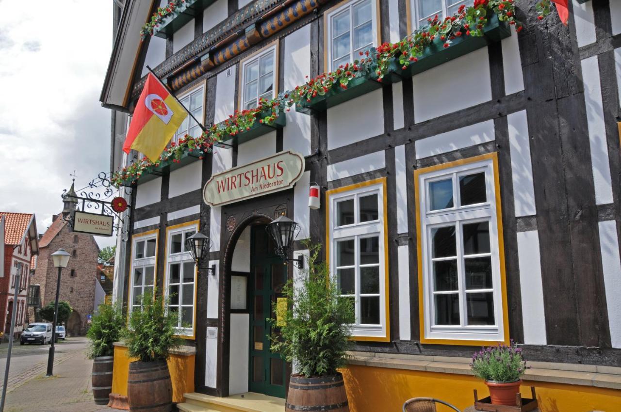 Hotel Wirtshaus Am Niederntor Blomberg  Zewnętrze zdjęcie